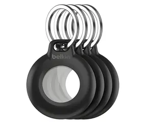 BELKIN MSC015btBK černá / Pouzdro na AirTag / s přívěskem na klíče / vodotěsné