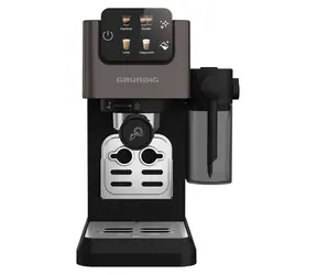 Grundig KSM 6430 antracit / Pákový kávovar / dotykové ovládání / 1350 W
