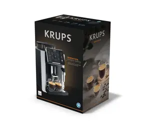 Krups EA 910 A Sensation C90 černá / Automatický kávovar / 1450 W / dotykové ovládání
