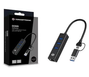 Conceptronic DONN07BA USB-C hub