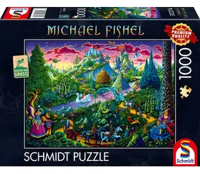 SCHMIDT Puzzle Fantastický pohádkový svět / 1000 dílků / od 12 let