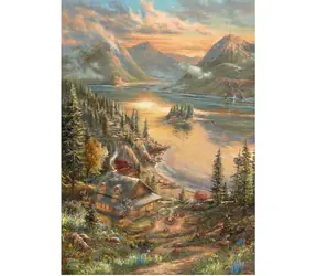 SCHMIDT Puzzle Thomas Kinkade Studios: Splendor on the Lakeshore / 500 dílků / od 10 let