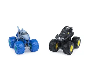 SPIN MASTER Monster Jam Batmobile vs. Megalodon / Autíčko / 2 ks / měřítko 1:64 / od 3 let