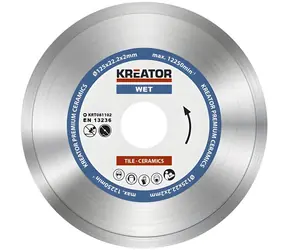 Kreator KRT081102 / Řezný kotouč diamantový celoobvodový