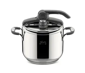 Lagostina Briosa nerezová / Tlakový hrnec / 22 cm / 7 l / 5 osob