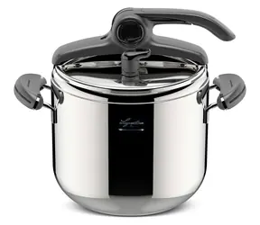 Lagostina Mia / Tlakový hrnec / hliník a nerezová ocel / 22 cm / 7 l
