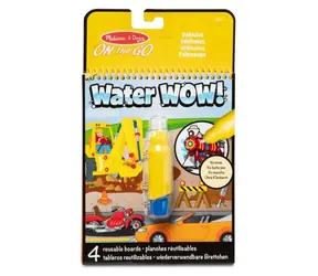 Spin Master Melissa & Doug Water WOW! Vozidla / Vodou vybarvovací sešit / od 3 let