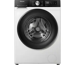 Hisense WD3S8043BW3 bílá/černá / Pračka se sušičkou / 8 kg praní / 5 kg sušení / 1400 ot./min / Energ. třída D