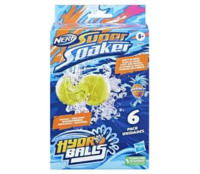 HASBRO Nerf Super Soaker Hydro Balls / Vodní míčky / 6 ks / od 6 let