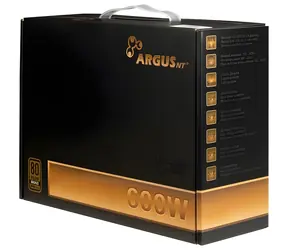 Inter-Tech Argus BPS-600 / Počítačový zdroj / 600W / ATX12V 2.4 / 80 PLUS Bronze / aktivní PFC