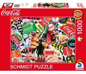 SCHMIDT Puzzle Coca-Cola is it! / 1000 dílků / od 12 let