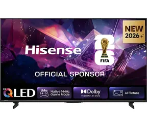 85" Hisense 85E7S PRO černá / Televize / QLED / UHD 4K / 144Hz / FreeSync Premium / HDMI 2.1