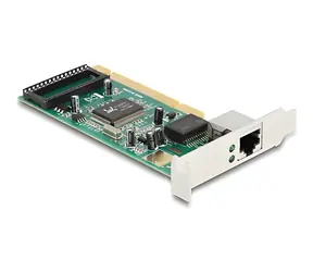 DeLock PCI karta 1x Gigabit LAN RJ45 / Síťová karta / Realtek RTL8169 / 10/100/1000 Mbit/s / low profile