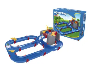 AQUAPLAY Vodní dráha Harbour / Přístav s tratí a skluzavkou / od 36 měsíců