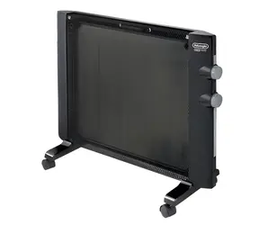 DeLonghi Heat Wave HMP1500 černá / Stojanový konvektor / 1500 W / 2 stupně ohřevu / termostat / kolečka