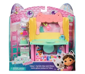 SPIN MASTER Gabby's Dollhouse Kuchyňka Kuchi se sladkým posypem / Hrací sada / 10 dílů / od 3 let