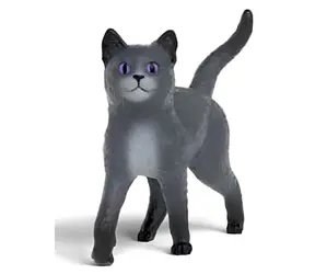 SCHLEICH Zvířátko Karajan / Škola kouzelných zvířat / kocour / černá / od 3 let