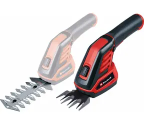 EINHELL Aku nůžky na keře a trávu GC-CG 3.6/70 Li WT černá/červená / 3,6V / 2Ah / Záběr 110/70 mm