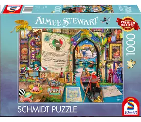 SCHMIDT Puzzle Vzpomínky na Benátky / 1000 dílků / od 12 let