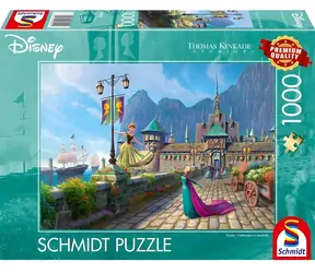 SCHMIDT Puzzle Thomas Kinkade: Celebration in Arendelle / 1000 dílků / od 12 let