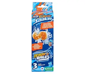 HASBRO Vodní míčky Nerf Super Soaker Hydro Balls / 3 ks / od 6 let