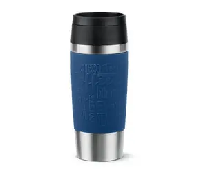 Emsa Travel Mug Classic 0.36l tmavě modrá / Termohrnek / nerezová ocel