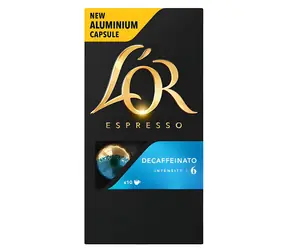 L'OR Decaffeinato / Kávové kapsle / Bez kofeinu / 10 ks