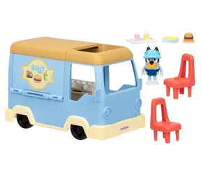 MOOSE Bluey Food truck kavárna / Hrací sada / figurka 7,6 cm / 5 doplňků / od 3 let