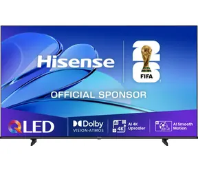 75" Hisense 75E77Q černá / Televize / QLED / UHD 4K / VIDAA / Wi-Fi / DVB-T2&C&S2 / 30W repro