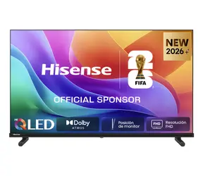40" Hisense 40A5S černá / Televize / QLED / FullHD / HDMI / LAN / WiFi / BT / 14W repro