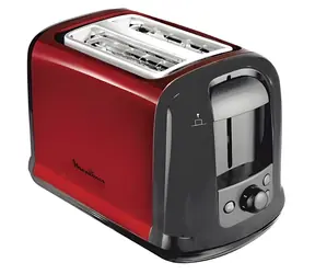 Moulinex LT 261 D černá / Toaster / 850 W / nerez