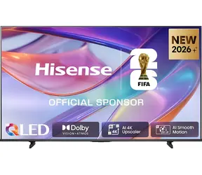 65" Hisense 65E7S černá / Televize / Hi-QLED / UltraHD 4K / Dolby Vision / VIDAA / WiFi / BT