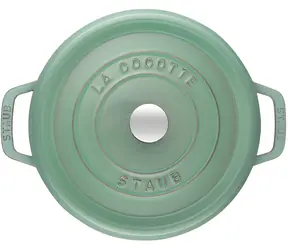 STAUB La Cocotte Kastrol s poklicí mátová / 6.7 l / litina