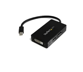 StarTech Adaptér Mini DisplayPort na DVI a HDMI černá / Adaptér / 2560x1600 px / 0,15 m