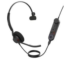 Jabra Engage 50 II Link černá / Sluchátka / mikrofon / USB-A / MS Mono
