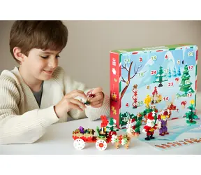 PLUS-PLUS Adventní kalendář / 600 dílků / od 5 let