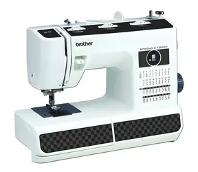 Brother HF37 / Šicí stroj / 37 vzorů stehů / LED displej / automatická knoflíková dírka / navlékač jehly