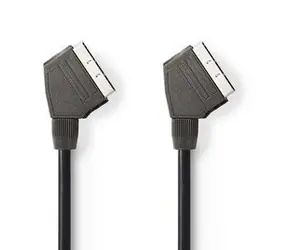 Nedis SCART kabel SCART-SCART / Kabel / 2 m / 480p / černá