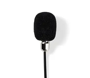 Nedis Klopový mikrofon / Mikrofon / Všesměrový / Kabelový / 3.5 mm / Větrný filtr