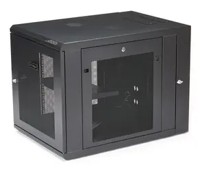 StarTech 12U nástěnný rozváděč černá / Rozváděč nástěnný / 19" / 610×854×640 mm / nosnost 90 kg