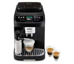 DeLonghi ECAM 310.60.B černá / Automatický kávovar / dotykový displej / mlékový napěňovač / nádržka 1,8 l / 15 bar
