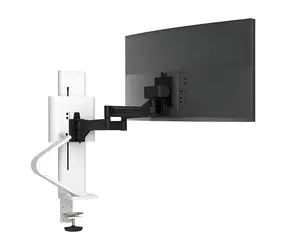 Ergotron TRACE bílá / Rameno pro monitor / Naklápění +5° až -75° / výška až 279 mm / nosnost 9,8 kg