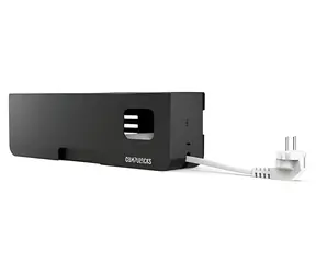 Compulocks Security Power Strip EU černá / Přepěťová ochrana / 5 zásuvek