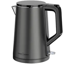 ProfiCook PC-WK 1290 grafitová / Rychlovarná konvice / 1,5 l / 2200 W / Nerezová nádoba