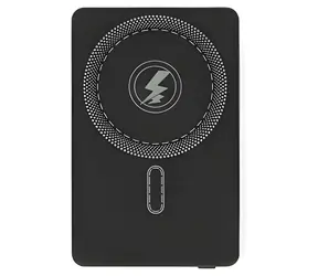 Nedis Magnetic Powerbank 5000 mAh / Bezdrátová powerbanka / 15 W bezdrátově / 20 W USB-C PD / MagSafe