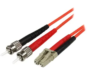 StarTech LC-ST oranžová / Optický patch kabel / Multimode / 1 m