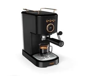 Princess 249417 černá / Espresso kávovar / 1100 W / 20 bar / mletá káva, kapsle Nespresso, E.S.E. pody