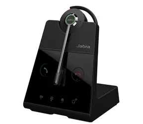 Jabra Engage 65 SE Convertible černá / Sluchátko / mikrofon / DECT / USB / nabíjecí stanice