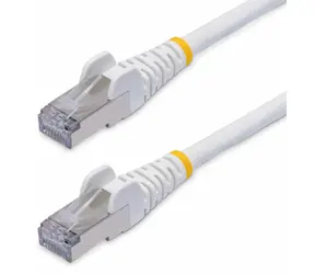 StarTech CAT8 S/FTP 0,5m bílá / Patch kabel / LSZH / PoE / RJ-45