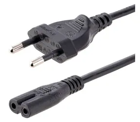 StarTech napájecí kabel EU - C7 3 m černá / Napájecí kabel / CEE7/16 - C7 / 250 V / 2,5 A